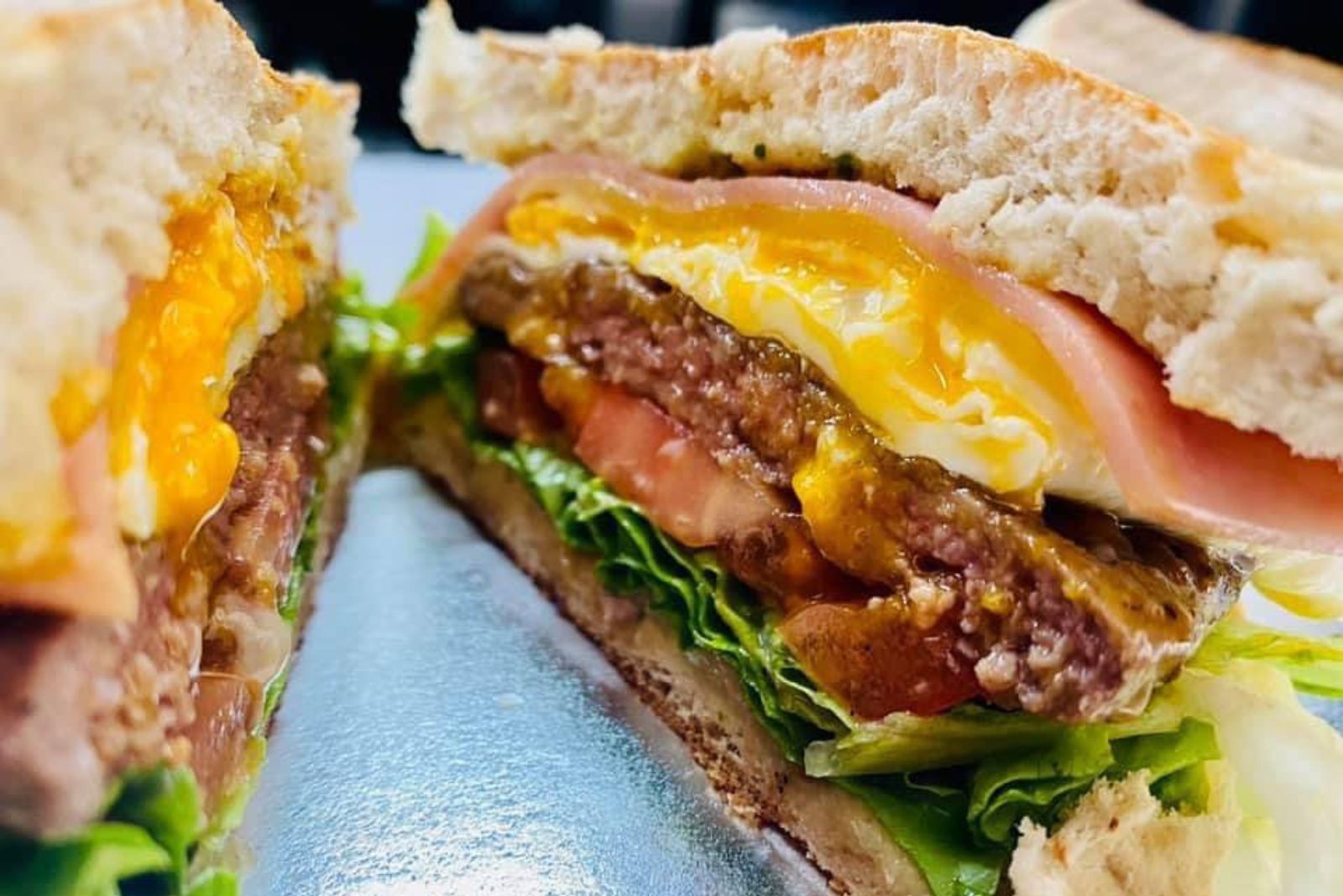 Prego no bolo do caco Madeira