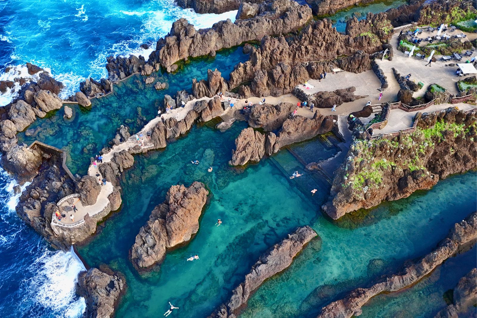 Porto Moniz old volcanic pools Madeira