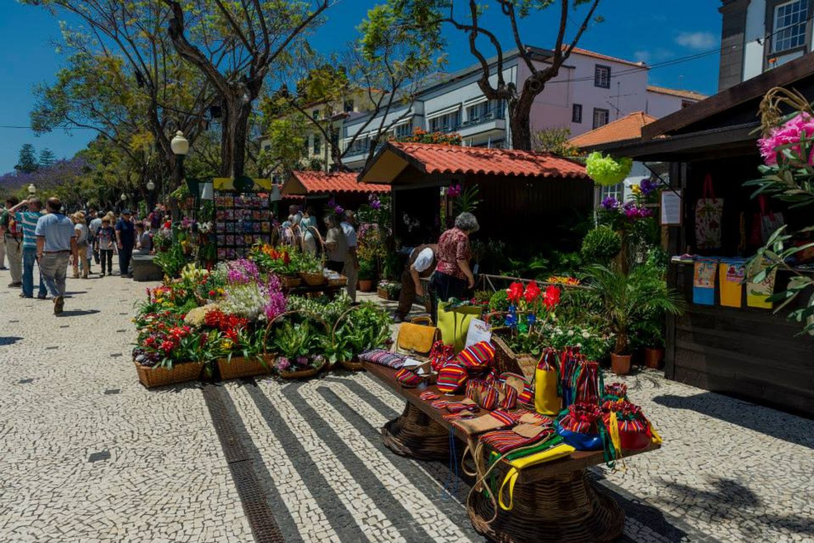 Madeira Flower Festival mercado das flores flower market Avenida Arriaga Funchal 2026
