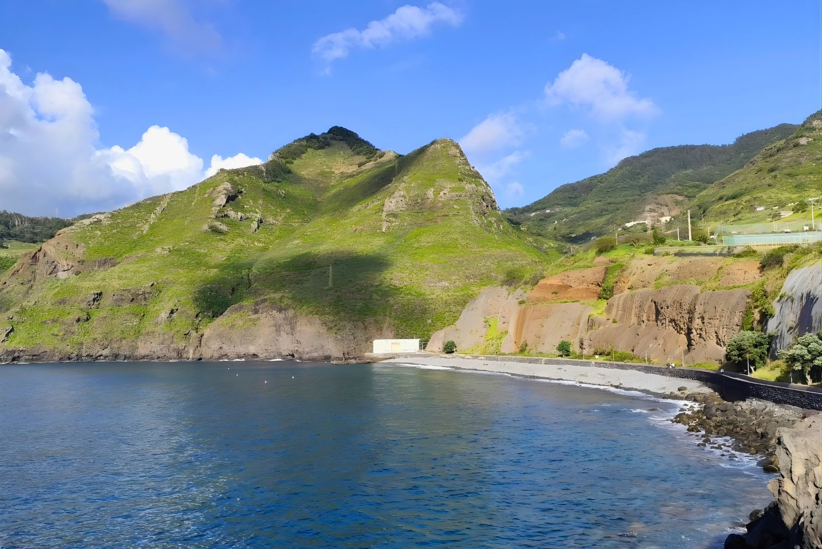 Praia da Ribeira do Natal hidden beach north coast Madeira river valley mouth