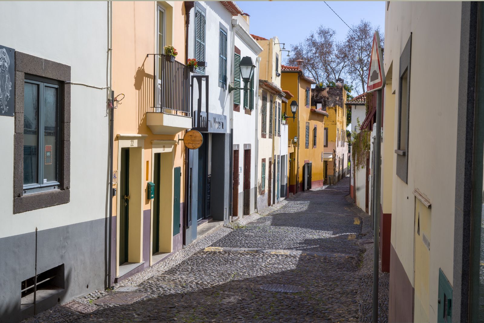 Funchal Old Town painted doors